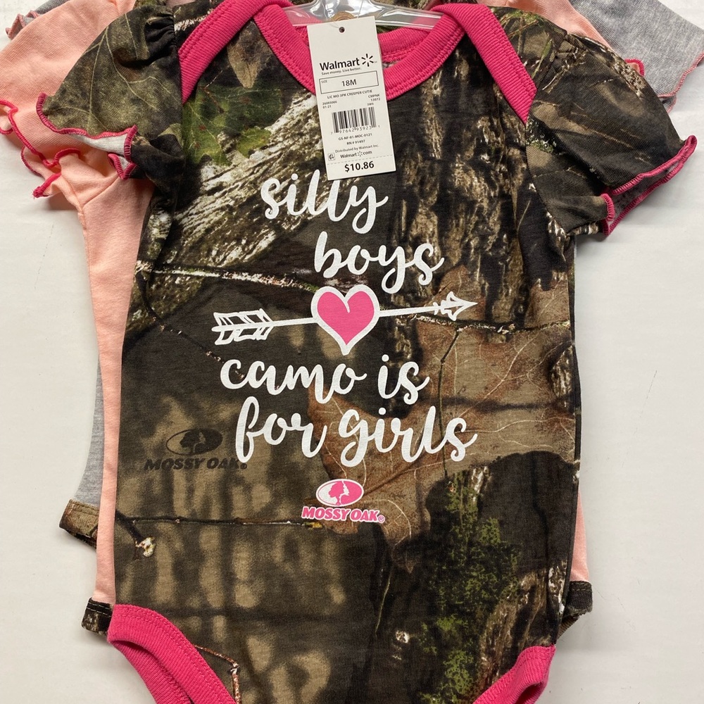 Mossy Oak girls creepers